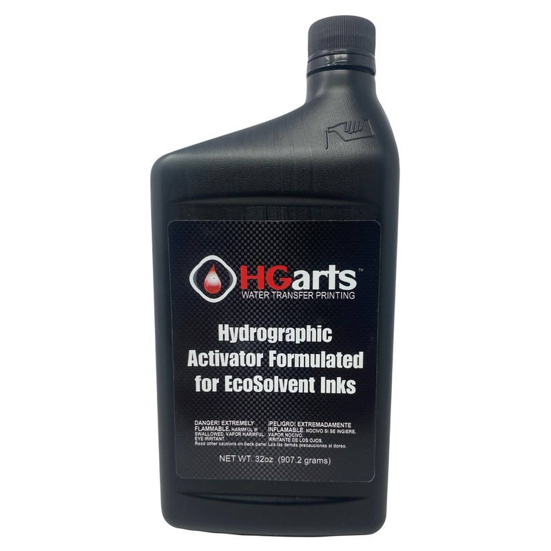 1 QUART 32oz HG Arts Eco Solvent Ink printed Film HYDROGRAPHICS ACTIVATOR