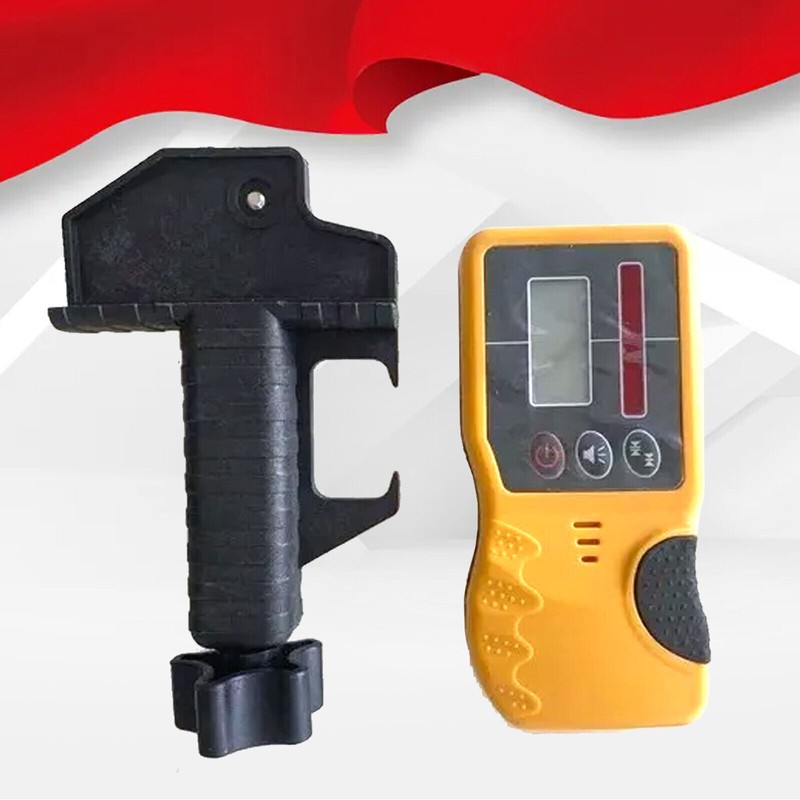 500m Red Beam Laser Leveling Detector Lcd Dual Display Rotating Level Receiver gallery