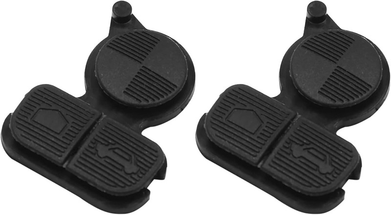 2pcs 3 Buttons Remote Fob Key Button Pad for Series 3 5 7 E38 E39 E36 Z3 Z4 Z8 X