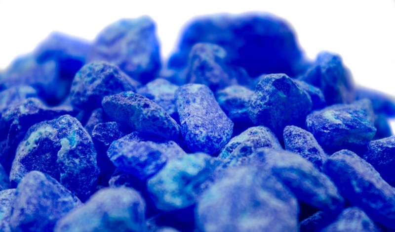 Copper Sulfate Crystals 45lb Bag (LARGE CRYSTAL) gallery