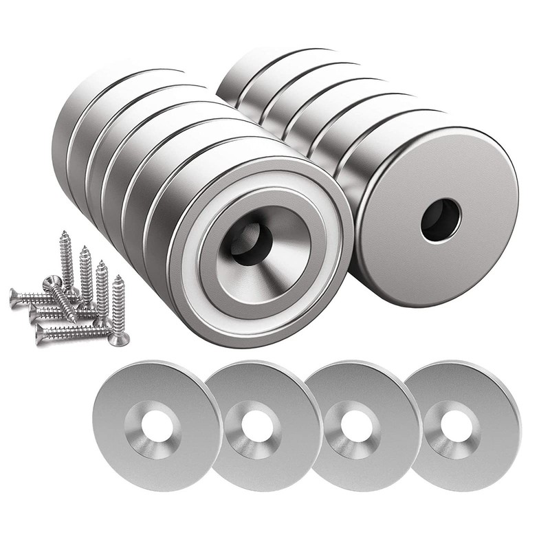 12 Pieces Neodymium Magnets 25 LB Force, Strong Magnets Size 0.79″*0.28″