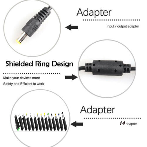 60W Power Supply DC 3V~24V Adjustable Variable Universal Switching AC/DC Adapter gallery