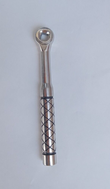 Dental Torque Wrench Ratchet Universal 10-45 Ncm 6.35mm Hex 4.0 Square
