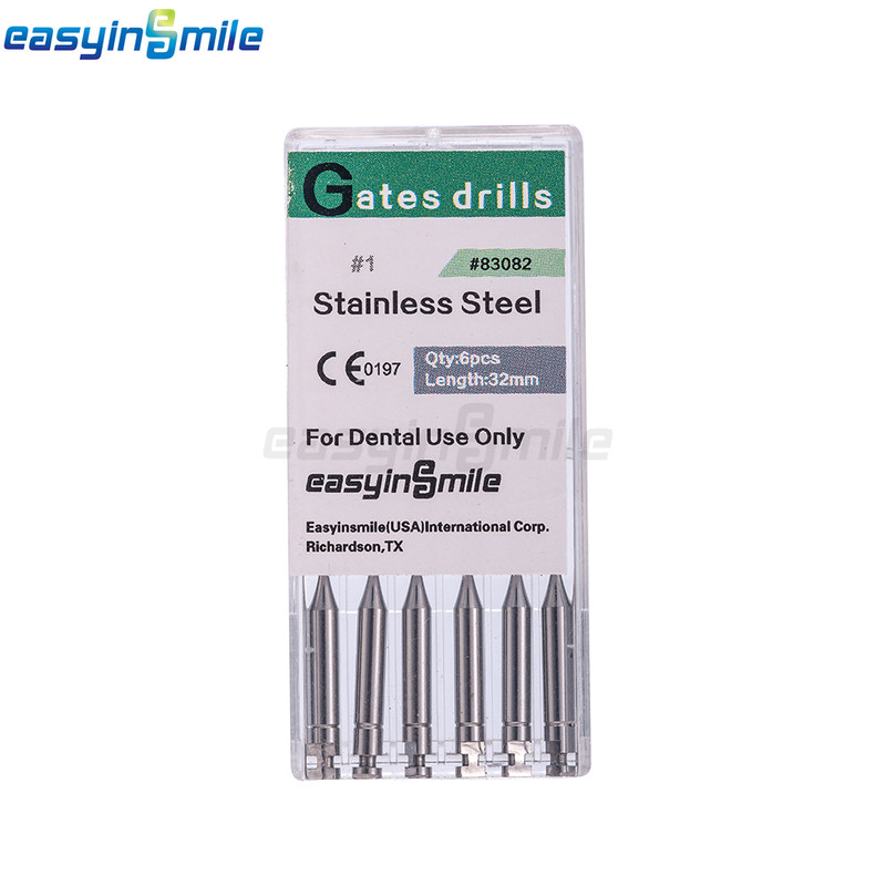 6Pc Dental Gates Glidden Drills Endo Root Canal Engine Use #1-6 32mm EASYINSMILE gallery