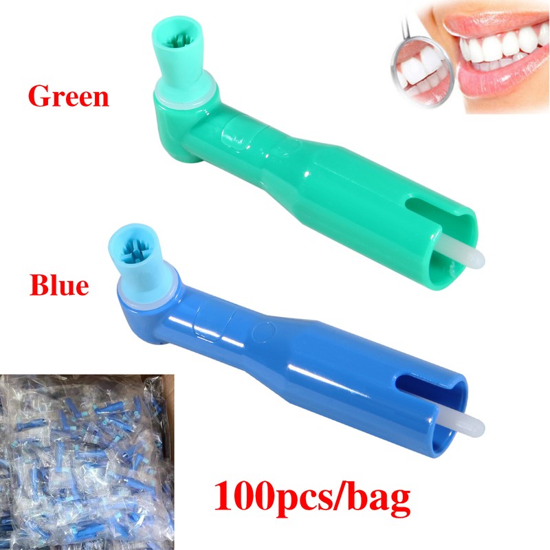 100 pcs Dental Disposable Prophy Angles Top Quality Money back guarantee gallery