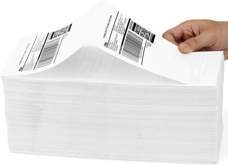 8000 Fanfold 4x6 Direct Thermal Labels. Shipping / Barcode Labels for Zebra UPS gallery