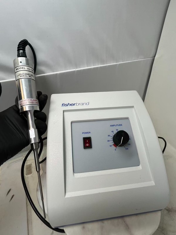 Fisherbrand FB50 Ultrasonic Processor Sonicator CL-18 Probe Included gallery