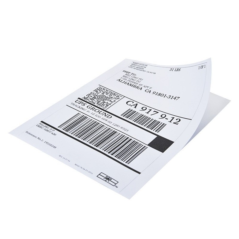 400 Half Sheet Address Shipping Mailing Label 8.5 x 5.5 Self Adhesive gallery