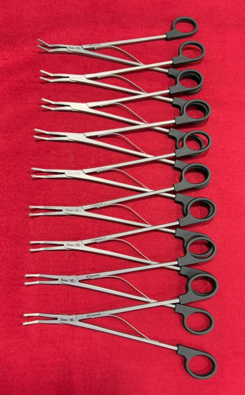 9pc-Open Surgery ML-Size Hem-O-Lok Applier Best Quality Reusable Instruments