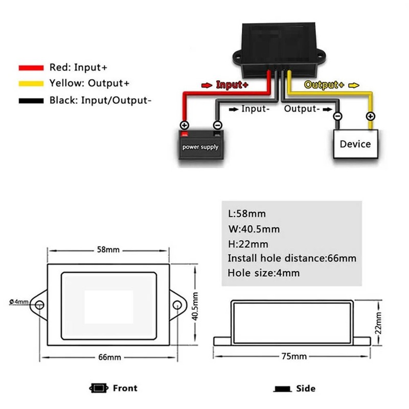 6v to 12v Converter 6 Volt 8 Amp to 12 Volt 4 Amp Step Up (US SHIP) gallery