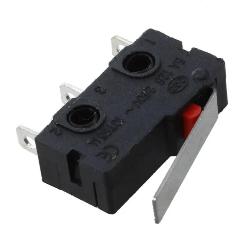 AC 250V 5A SPDT 1NO 1NC Short Straight Hinge Lever Mini Micro Switch gallery