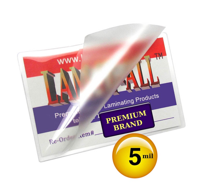 ( 200 pc ) 5 Mil Hot LAM-IT-ALL Letter Laminating Pouches 9 x 11-1/2 Clear 11.5 gallery