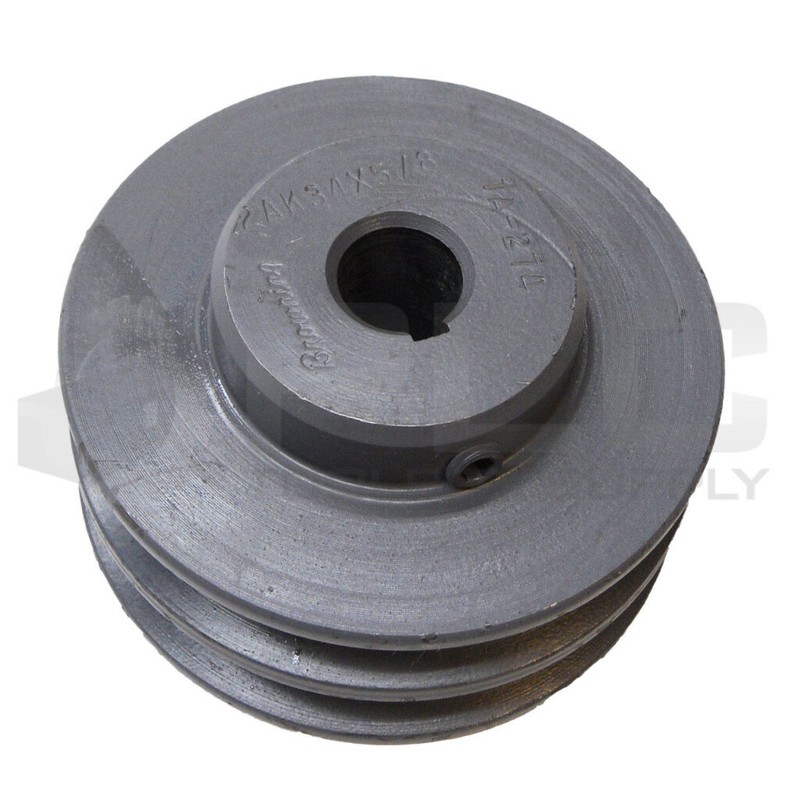 NEW BROWNING 2AK34X5/8 GROOVE SHEAVE 5/8″ BORE 3-1/2″ OD 1A-274 *READ*