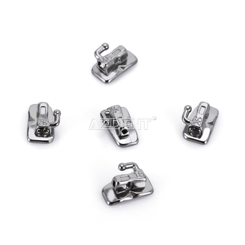 50Sets AZDENT Dental Orthodontic Buccal Tubes 1st Molar MBT.022 Bondable Tube gallery