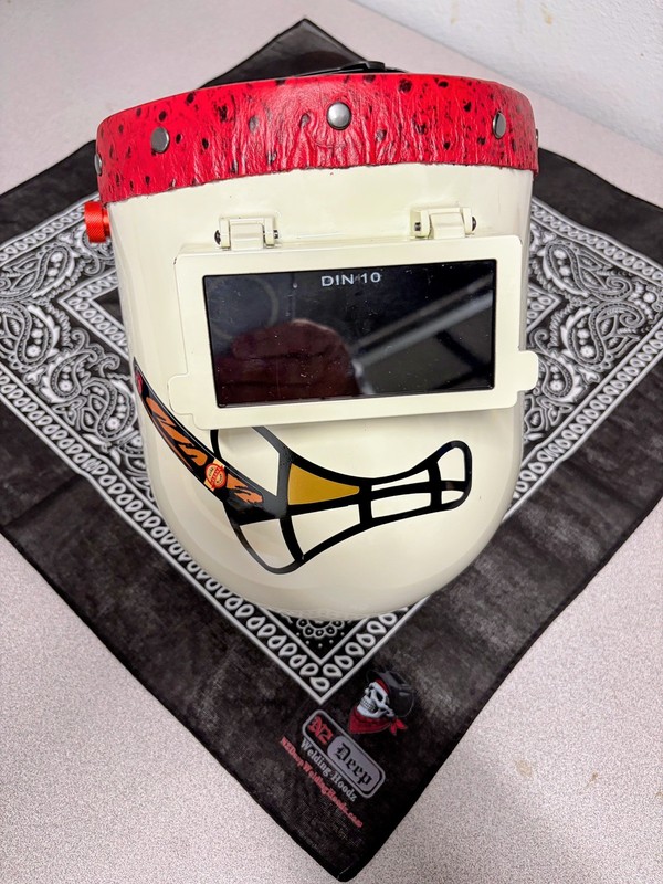 Chopped Top Welding Hood – Custom Made by N2Deep Welding Hoodz