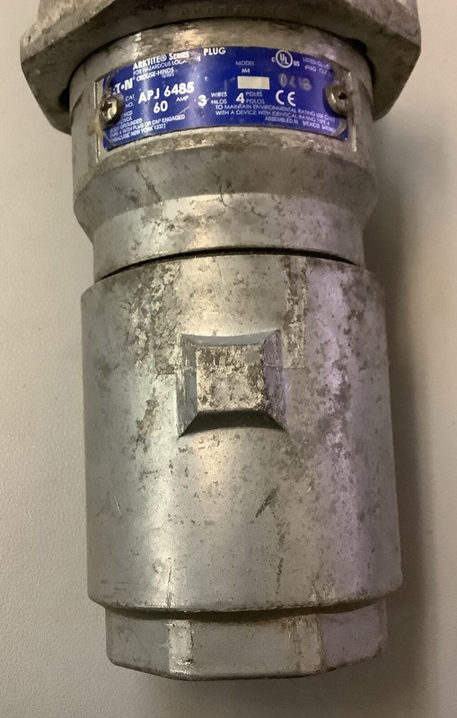 Eaton APJ6485 Arktite Pin & Sleeve Connector 60A 3W 4P (b480) gallery