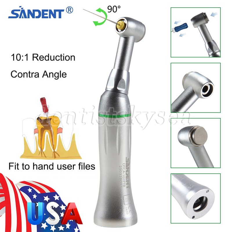 10 pcs Dental High Speed Handpiece Standard Turbine with Wrench Key 4 Holes USA gallery
