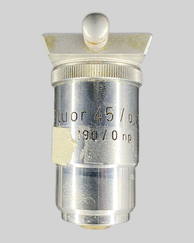 Vintage Reichert Austria Nr. 380239 Fluor 45/0,75 190/0 np Microscope Objective gallery
