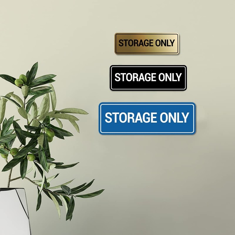 Signs ByLITA Standard Storage Only Wall or Door Sign gallery