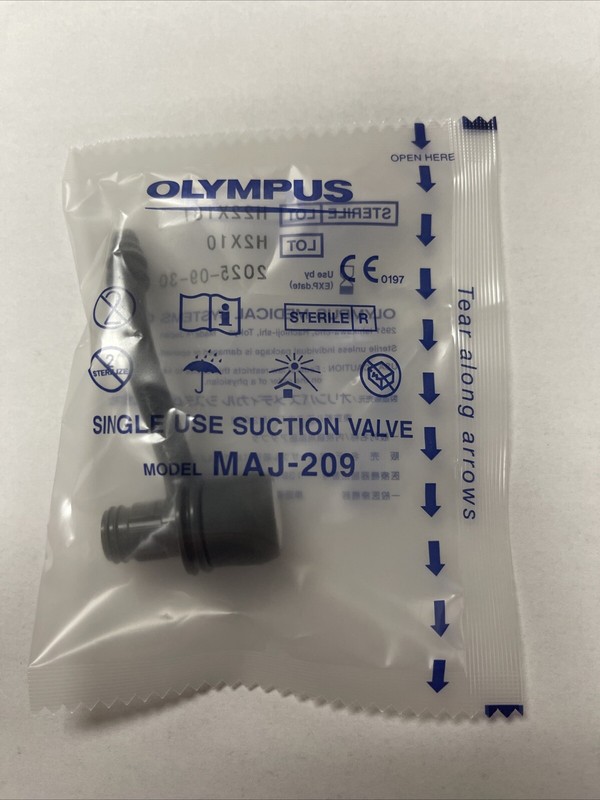 OLYMPUS MAJ-209 Single Use Suction Valve, One Unit, NEW!! In Date