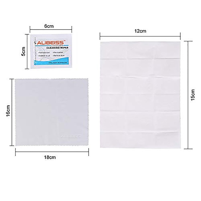 Pre-Moistened Lens Wipes ALIBEISS Screen for 100 Count (Pack of 1) gallery