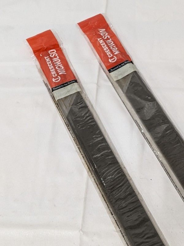 Crescent 12" Flat Fine Cut Long Angle Lathe Hand File Qty 2 07851N gallery