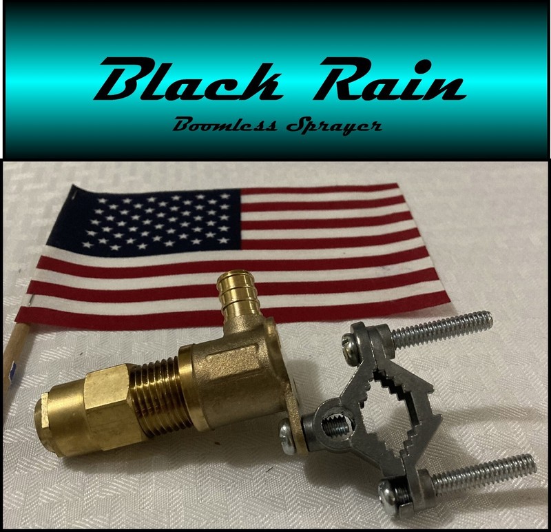 Black Rain Boomless Sprayer Nozzle for ATV Spot Sprayer – Up to 31FT