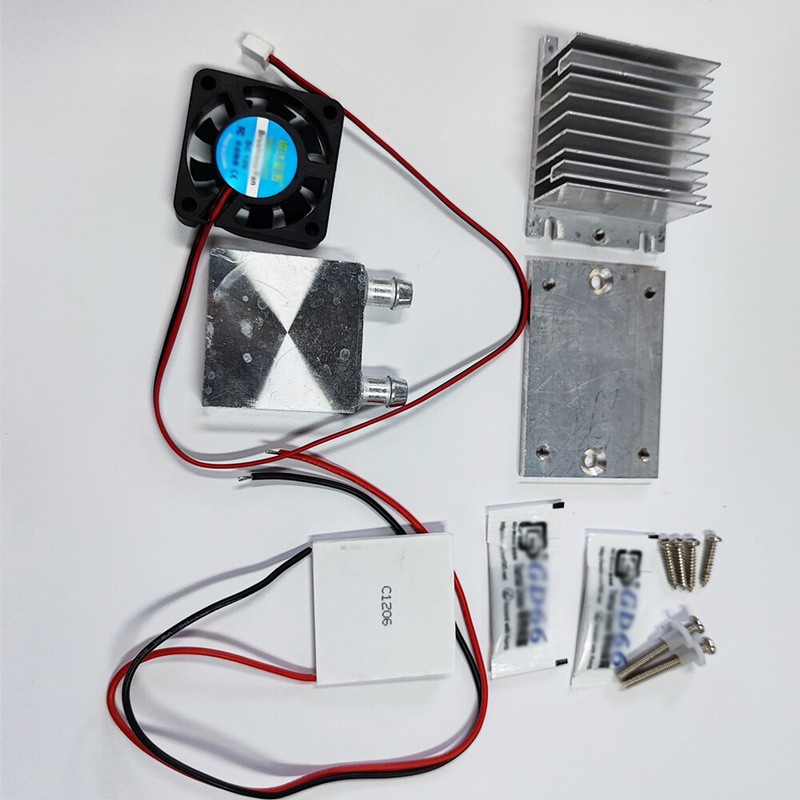 TEC1-12706 Thermoelectric Peltier Module Water Cooler Cooling System DIY Kit New gallery