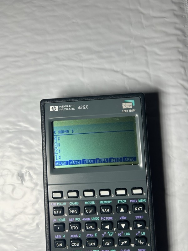 Hewlett Packard HP 48GX 48sx Graphing Calculator The Pocket Professiona Math Pro gallery