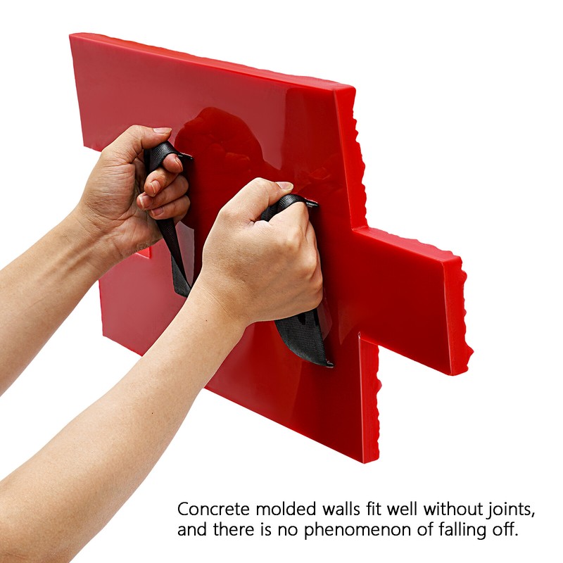 NEW 22"x12" Concrete Stamps Mats Set Concrete Texturing Skin For Wall & Floor US gallery