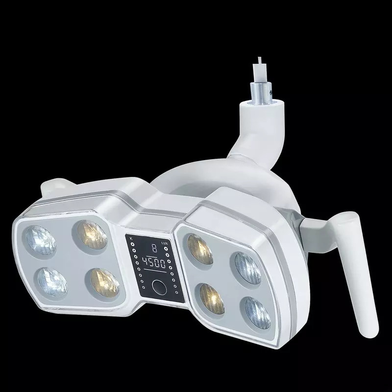 Dental LED Chair Light Induction Lamp 8 Bulbs Surgical Shadowless Operating Lamp