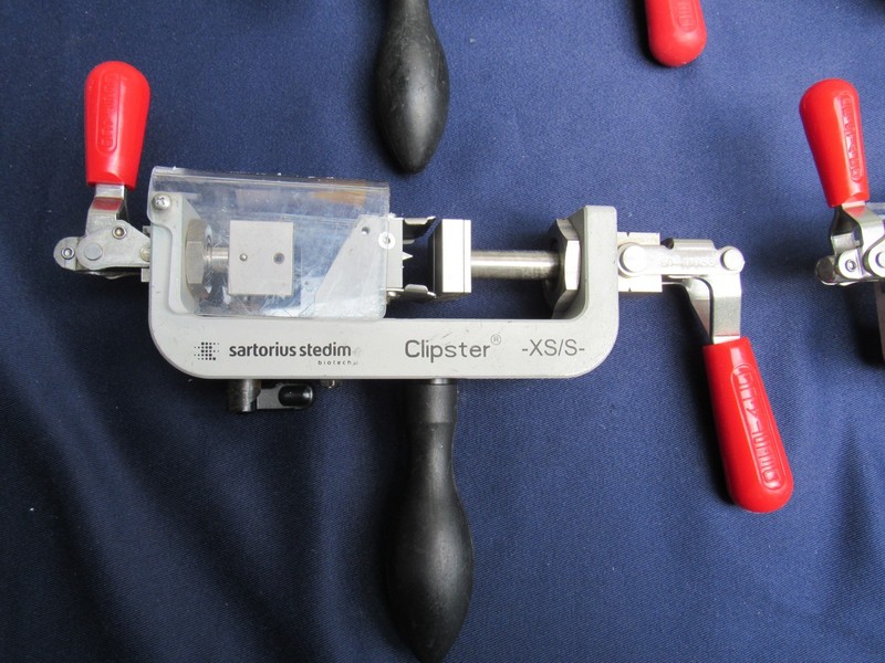 Sartorius Clipster size -XS/S- Aseptic Disconnector for Tubing GUARANTEED gallery