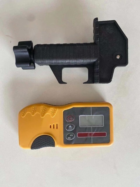 RED BEAM ROTARY LASER UNIVERSAL RECEIVER DUAL DISPLAY (SPECTRA, BOSCH, HILTI, ET gallery