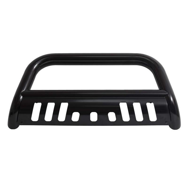 3 Inch Front Bumper Grille Guard with Skid Plate for 05-2016 Frontier Black