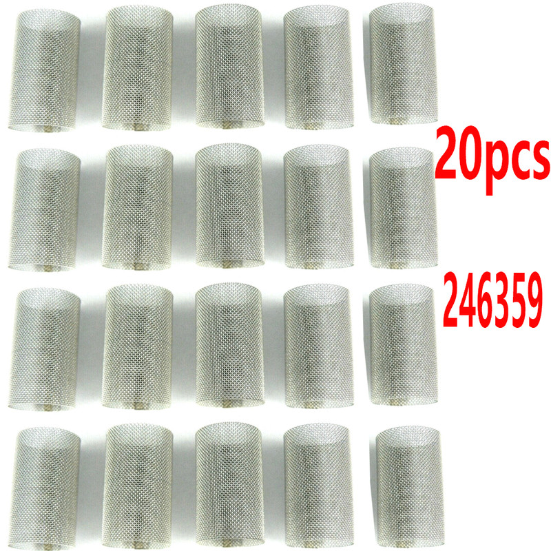 20Pcs Aftermarket Filter Screens, 80 Mesh for Fusion Air Purge AP CS Gun 246359 gallery