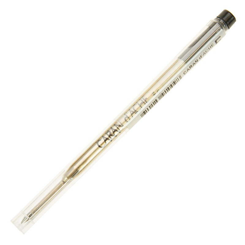 Caran Dache Goliath Ballpoint Cartridge for Alchemix & Metal Collection, Black F