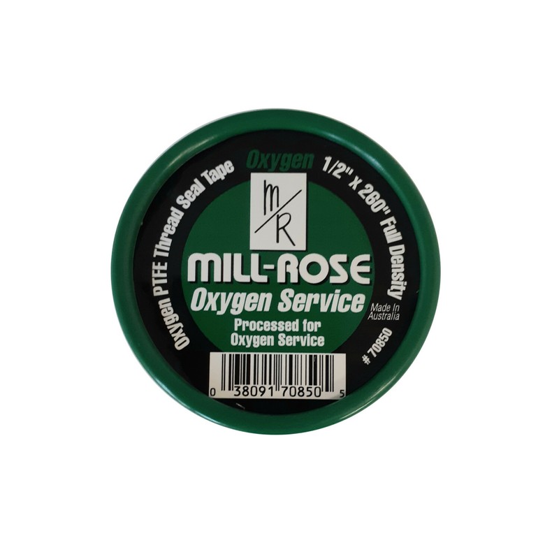 New Mill-Rose 70850 Oxy-Clutch 1/2″ x 260″ Green Oxygen PTFE Thread Seal Tape