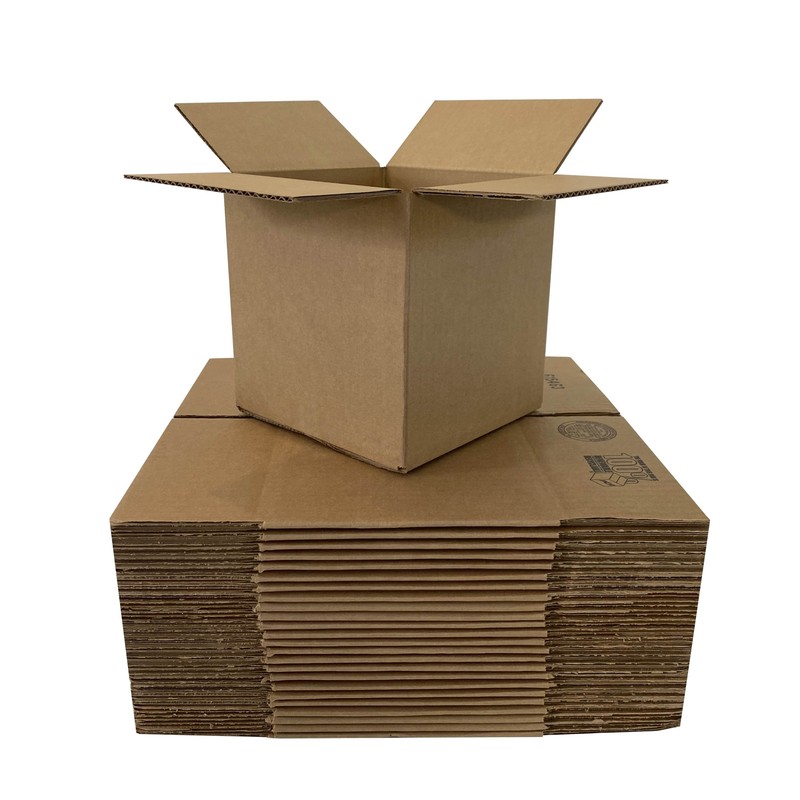 UOFFICE Corrugated Boxes 6" x 6" x 6" Cube Boxes - Bundle of 25 gallery