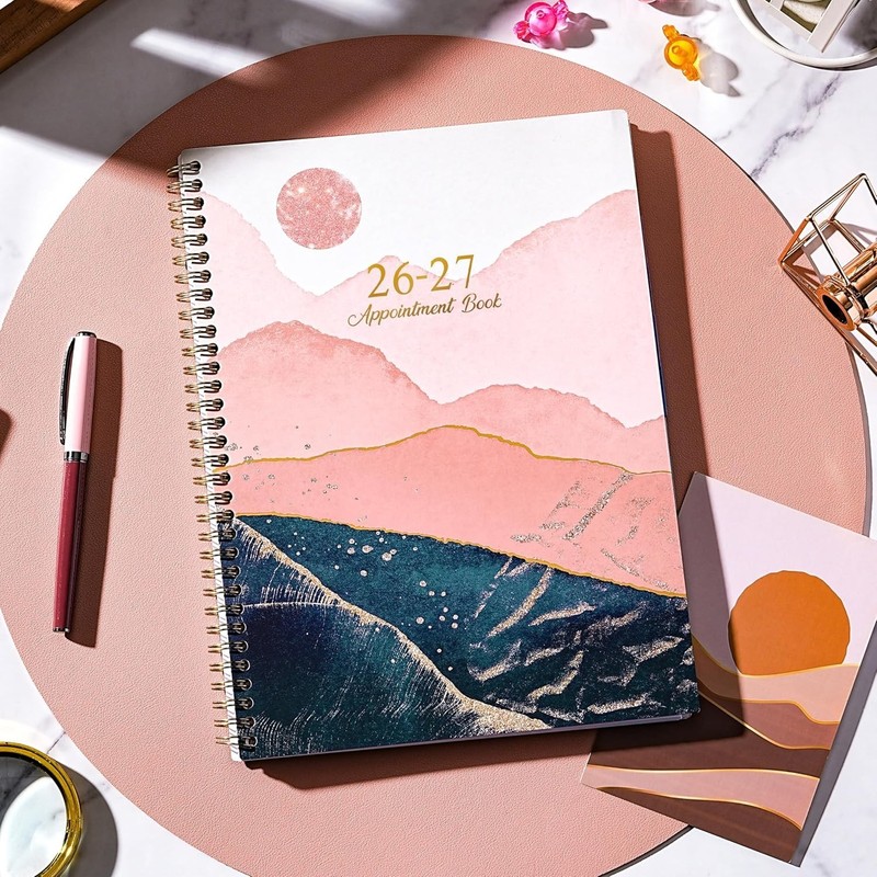 Time Management Made Easy: 2026-2027 30-Minute Appointment Planner, 9x11 gallery
