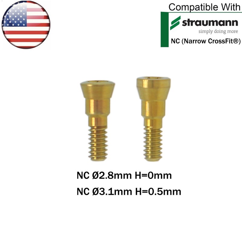 US Dental NC Healing Abutment Healing Closure Caps Fits Straumann ITI Bone Level gallery