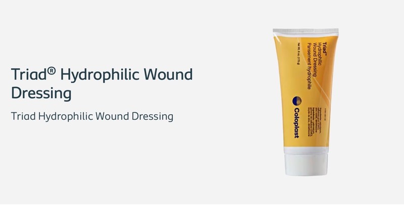 First Aid Coloplast Triad® Hydrophilic Wound Dressing 6oz Tube - 2 Pack gallery