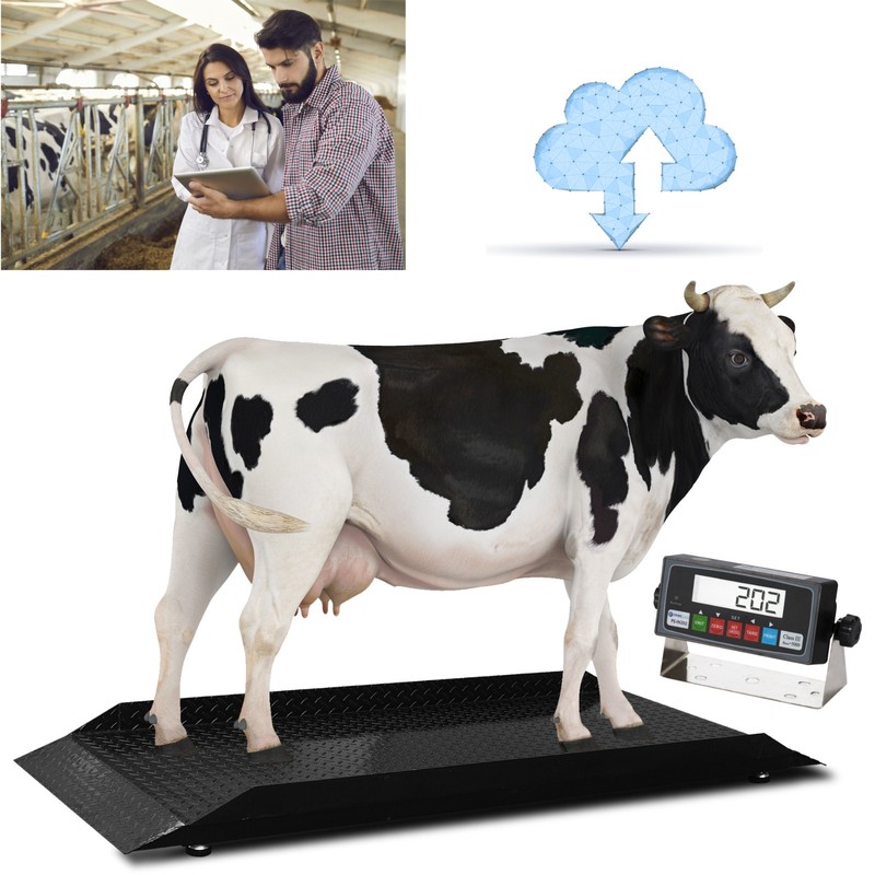 Prime Scales PS-929 Livestock & Cattle Alleyway Scale LCD 5000 lbs x 1 lb NEW