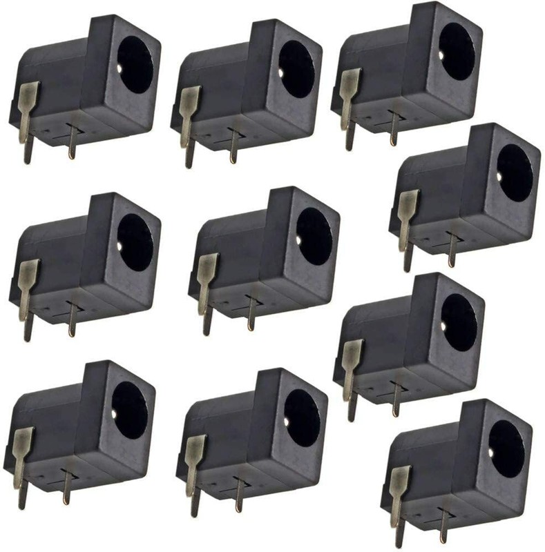 Breadboard-Friendly 2.1mm PCB Mounting Female DC Power Barrel Jack