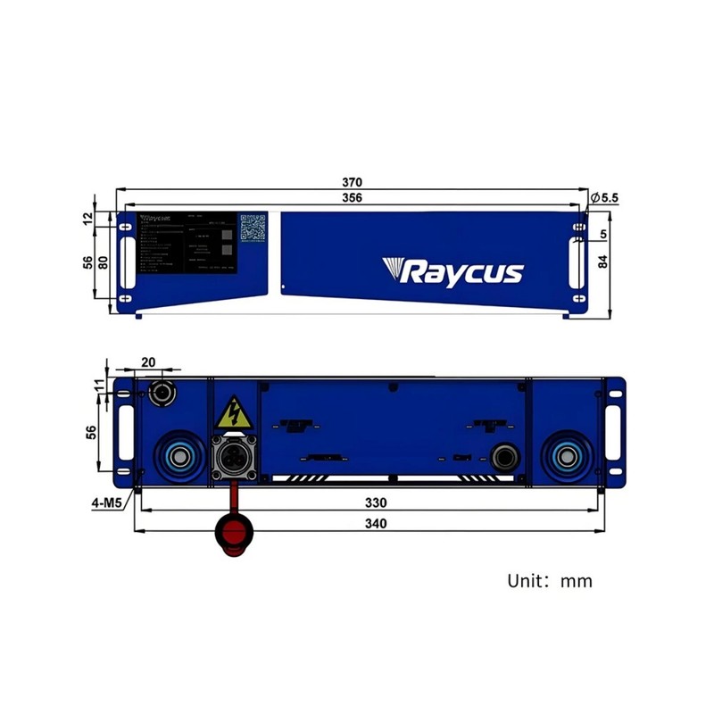Raycus Fiber Laser Source 1500W 3000W 6000W CE For Laser Cutting DHL Shipping gallery