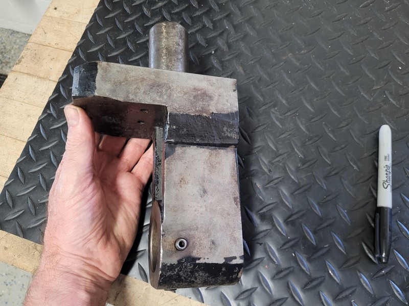 MAZAK VDI40, 40DIA X 42 DEEP BORING BAR HOLDER, MULTIPLEX/QUADREX, 140MM HIEGHT gallery