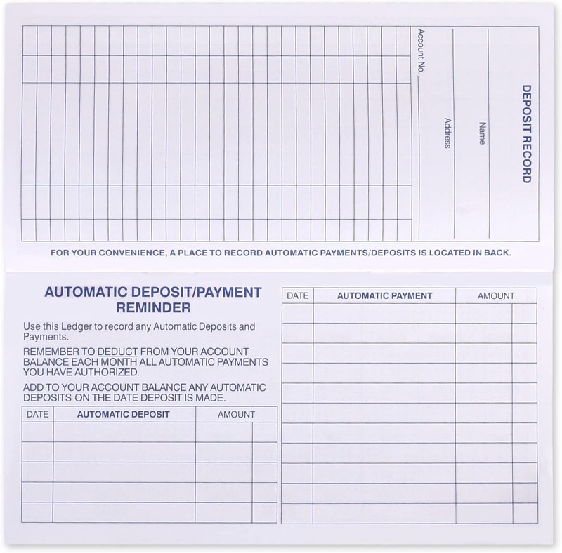 24 PCS Check Registers for Personal Checkbook, Easy to Read Checkbook Register gallery