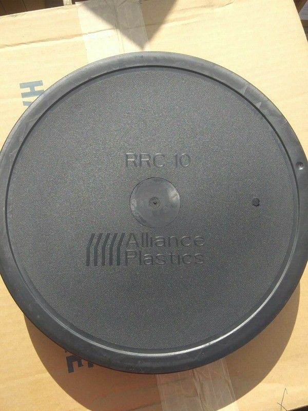 ALLIANCE PLASTICS CLOSED END PIPE CAP RRC-6, -8, -10, -12, NPT, LDPE BLK (qty-2) gallery