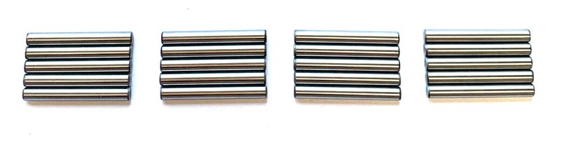 1/8 x 1-1/4" DOWEL PINS - SET OF 20 - HEAT TREATED ALLOY STEEL - BRIGHT FINISH gallery