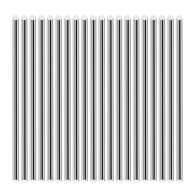 1x (stainless steel rod 304, round rod stainless steel, metal rods with full sch9905
