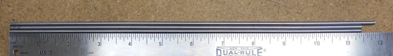 O1 Tool Steel 1/8″ .125 (3) pcs 11″ Drill Rod Oil Hardening Tool Steel – CUTOFF
